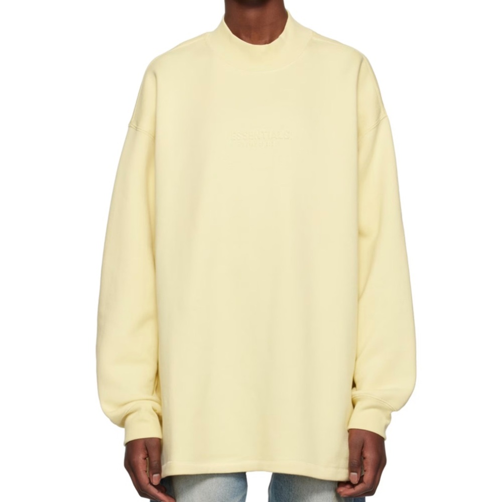 Essentials Fear of God Yellow Relaxed‎ Crewneck